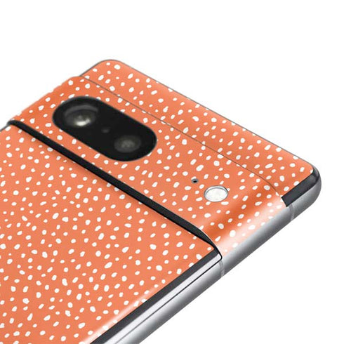 Orange Spots Pixel Skins